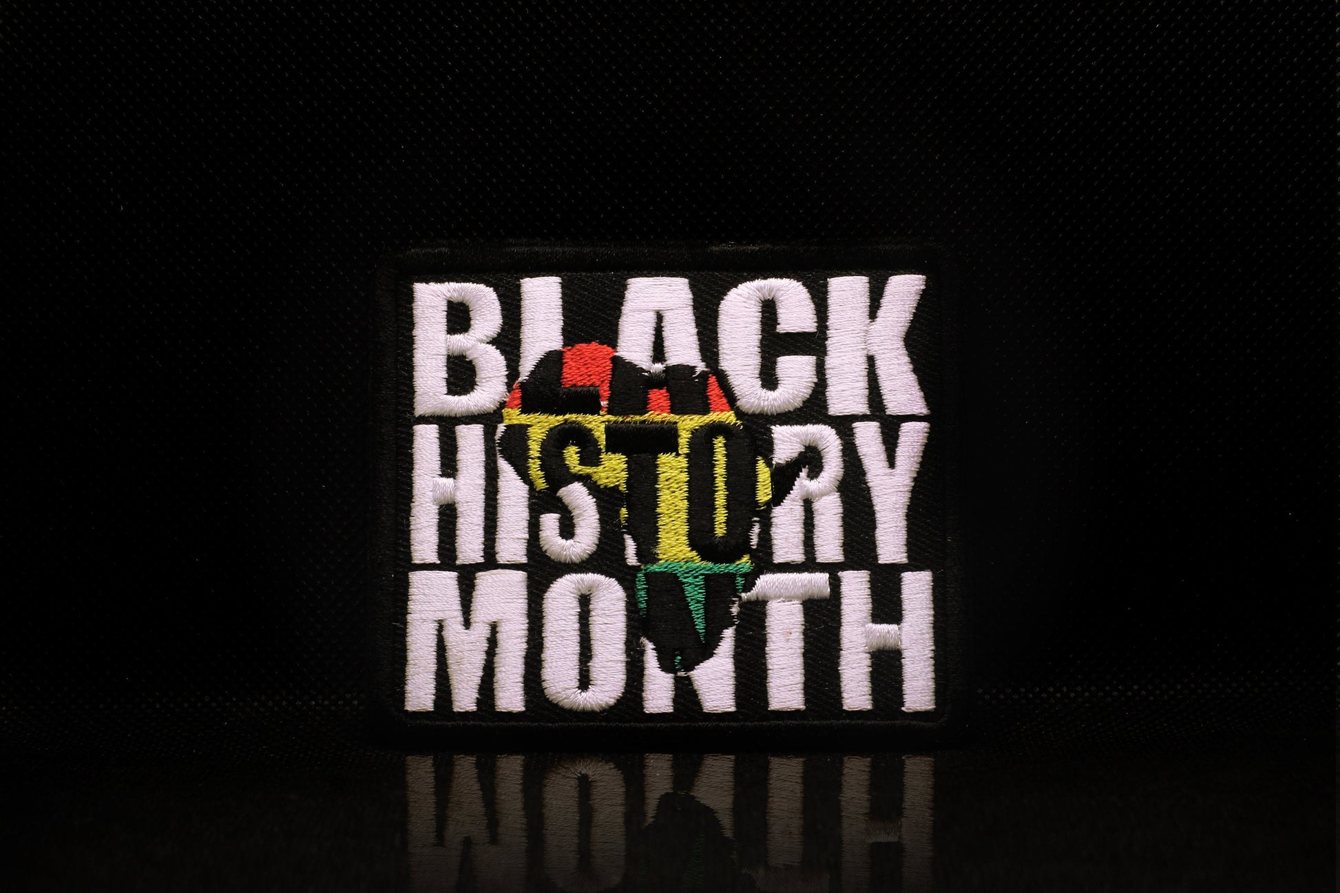Black History Month, Iron on patch Embroidery Patch, Size 3.5X3, Emb –  Standard Patches